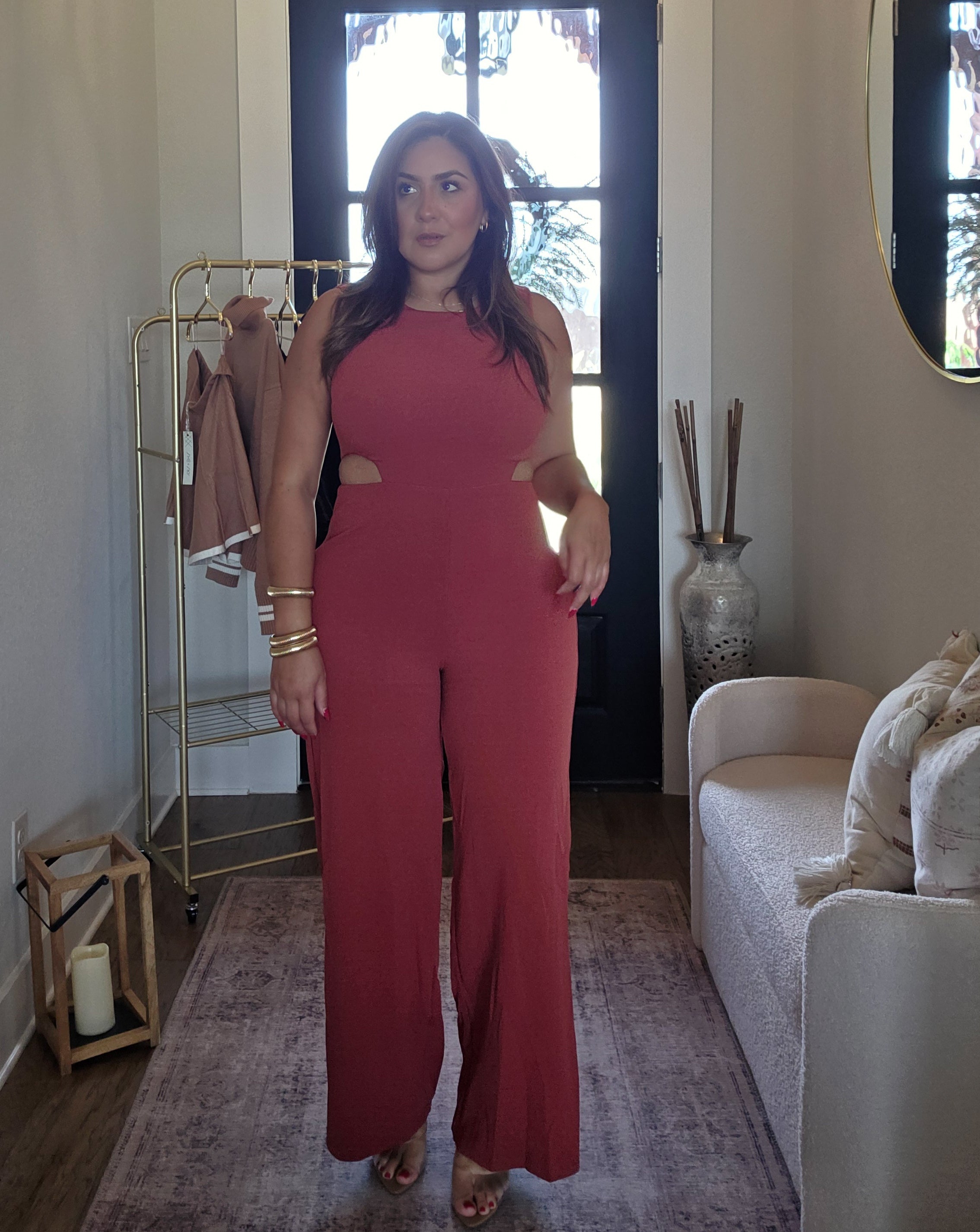 Amber Glow Jumpsuit